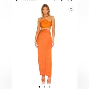 Baobab Orange Dress